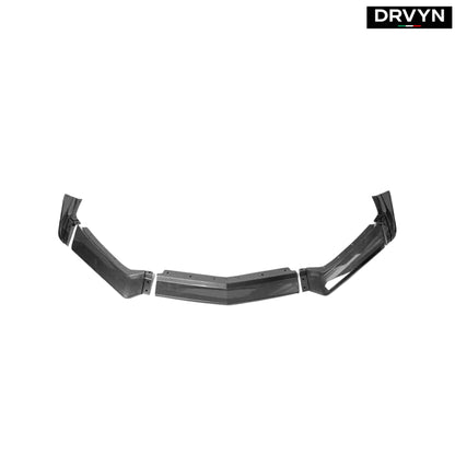 For 2023-25 Corvette C8 Z06 E-ray Carbon Fiber Z07 Style Front Splitter & Canard