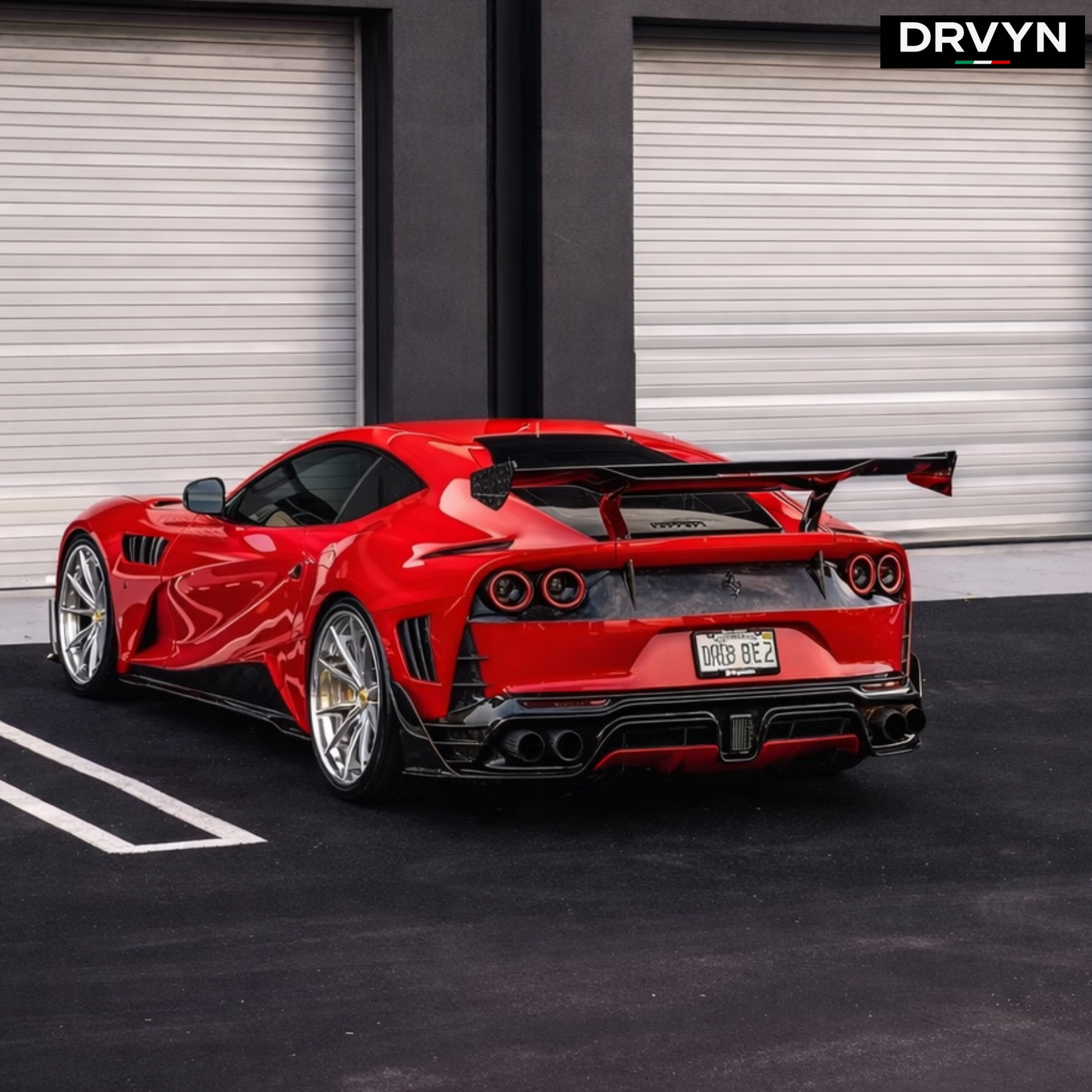 DRVYN Dry Carbon Fiber Replacement Rear Bumper - photo 2 - Drvyn