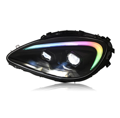 RGB C7 Style LED Headlights for Chevrolet Corvette C6 (2005–2013)