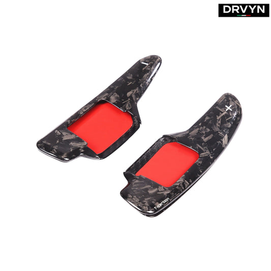 For 2020-26 Corvette C8 Dry Carbon Fiber Steering Wheel Paddle Shifter Extension