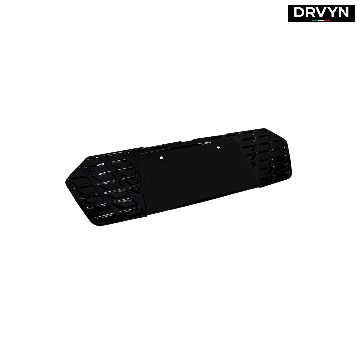 For 2020-26 Corvette C8 Z51 Z06 Matt Black Rear License Plate Frame Holder Panel