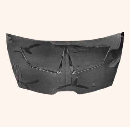 2016–2019 Lamborghini Huracán LP580 / LP610 – Full Carbon Fiber V-Style Vented Cooling Hood