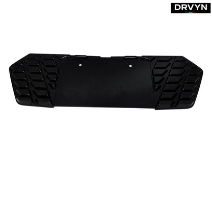 For 2020-26 Corvette C8 Z51 Z06 Matt Black Rear License Plate Frame Holder Panel