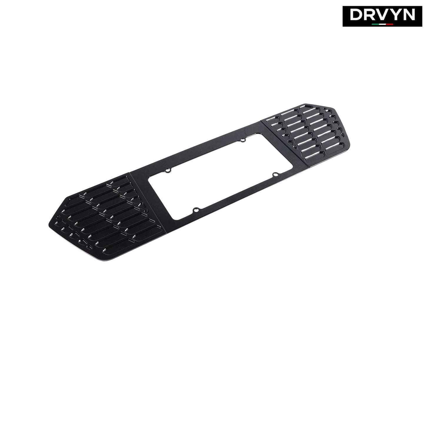 For 20-26 Corvette C8 Z51 Z06 Gloss Black Rear License Plate Frame Holder Panel