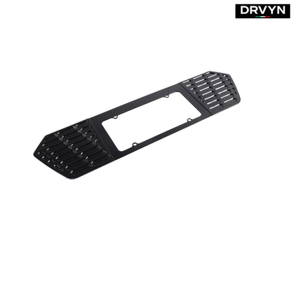 For 20-26 Corvette C8 Z51 Z06 Gloss Black Rear License Plate Frame Holder Panel