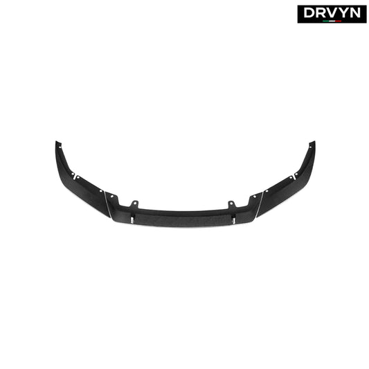 For 2021-23 BMW F90 M5 LCI ST Style Real Carbon Fiber Front Bumper Lip Splitter