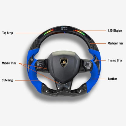 Lamborghini Aventador Custom Steering Wheel