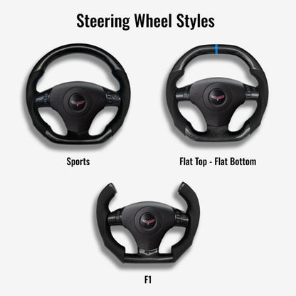 Chevrollet Corvette C6 Custom Steering Wheel