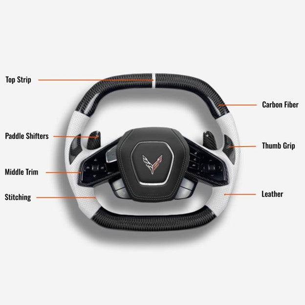 Chevrolet Corvette C8  Custom Steering Wheel