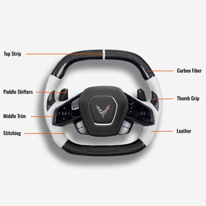 Chevrolet Corvette C8  Custom Steering Wheel