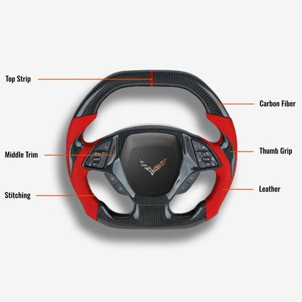 Corvette C7 Custom Steering Wheel