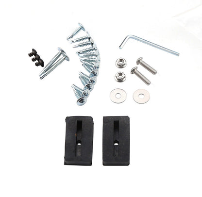 Corvette C6 (2005–2013) Front Bumper Lip + Side Skirts – Gloss Black