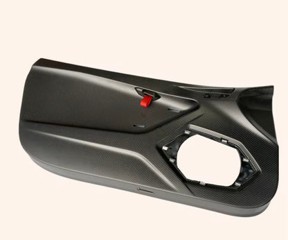 Lamborghini Huracán (Up to STO) – Full Matte Dry Carbon Fiber Inner Door Panels