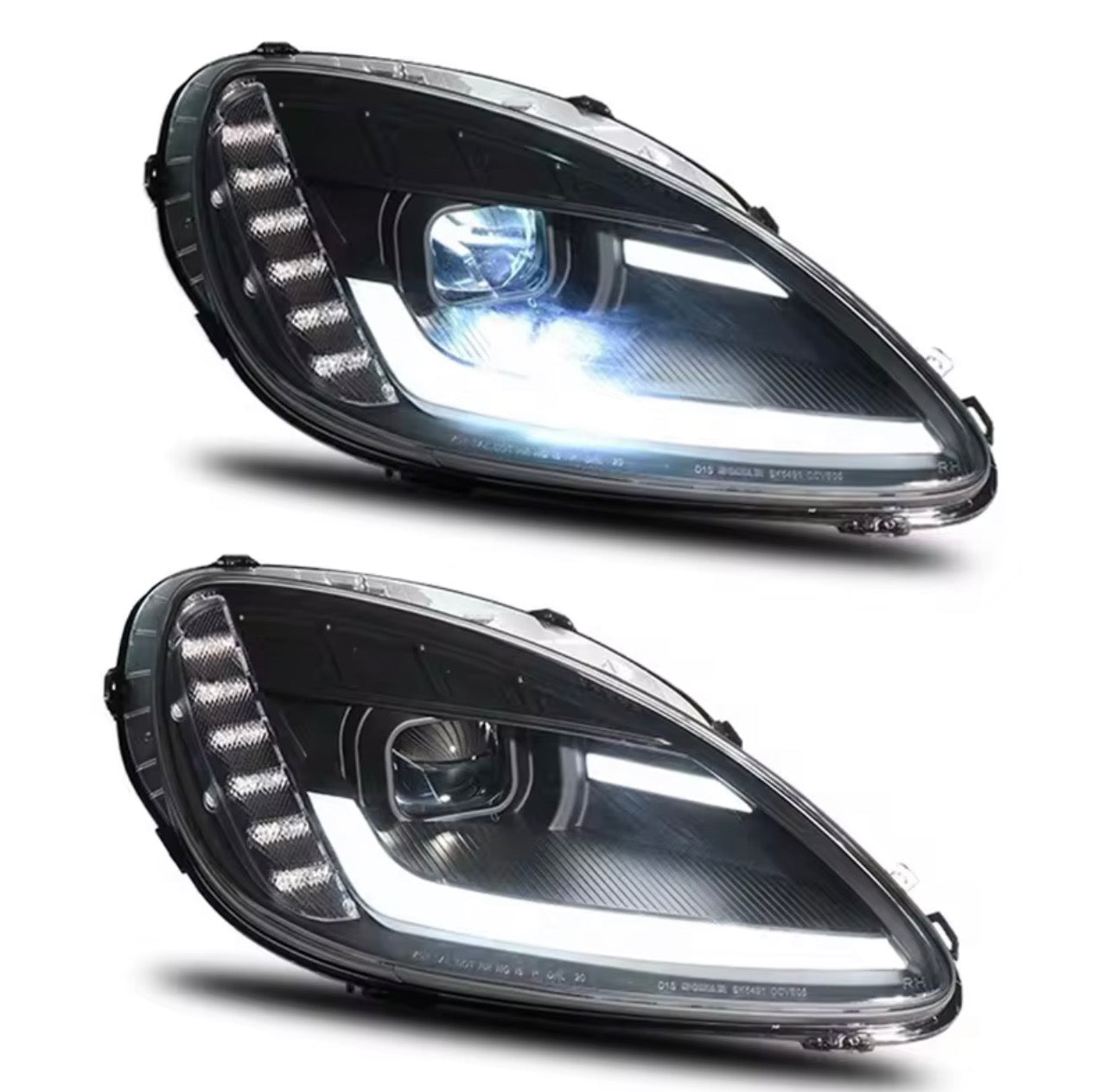 C7 Style LED Headlights for Chevrolet Corvette C6 (2005–2013)