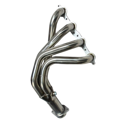DRVYN Stainless Steel Headers with Crossover X-Pipe & Exhaust Extension Pipes for Corvette C6 Z06 (2005)