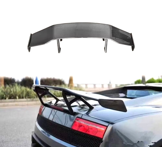 2004–2013 Lamborghini Gallardo LP560 / LP570 – Full Carbon Fiber V-Style GT Rear Wing Spoiler
