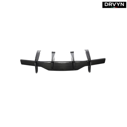 For 2020-26 Corvette C8 Z51 STG 3 Add-On Real Carbon Fiber Rear Bumper Diffuser: