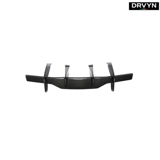 For 2020-26 Corvette C8 Z51 STG 3 Add-On Real Carbon Fiber Rear Bumper Diffuser: