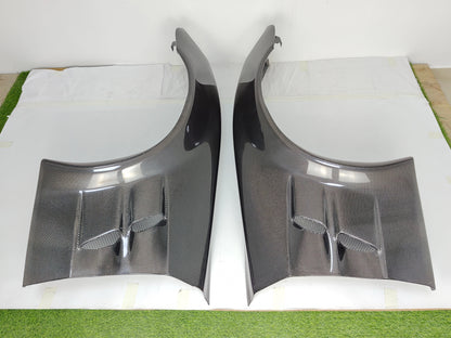 DRVYN Corvette C6 2006–2013 Carbon Fiber V1 Style Front Vented Fenders