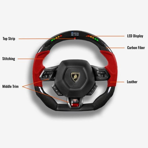 Lamborghini Huracan Custom Steering Wheel