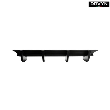 FOR 2015-23 DODGE CHALLENGER PERFOFRMANCE SHARK FIN REAR BUMPER DIFFUSER VALANCE