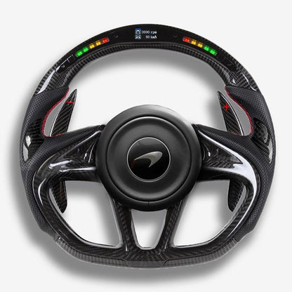 McLaren 720S Custom Steering Wheel - Handcrafted Performance | DRVYN