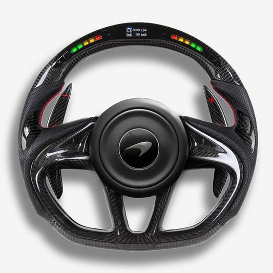 McLaren 720S Custom Steering Wheel - Handcrafted Performance | DRVYN