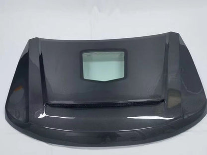 DRVYN Jeep Grand Cherokee Trackhawk Full Carbon Fiber Demon Style Hood w/ Engine Viewing Window
