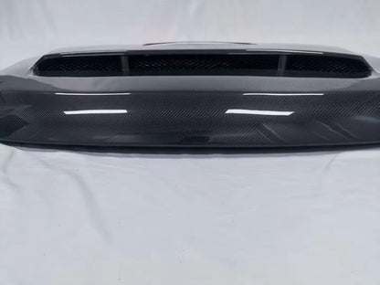 DRVYN Jeep Grand Cherokee Trackhawk Full Carbon Fiber Demon Style Hood w/ Engine Viewing Window