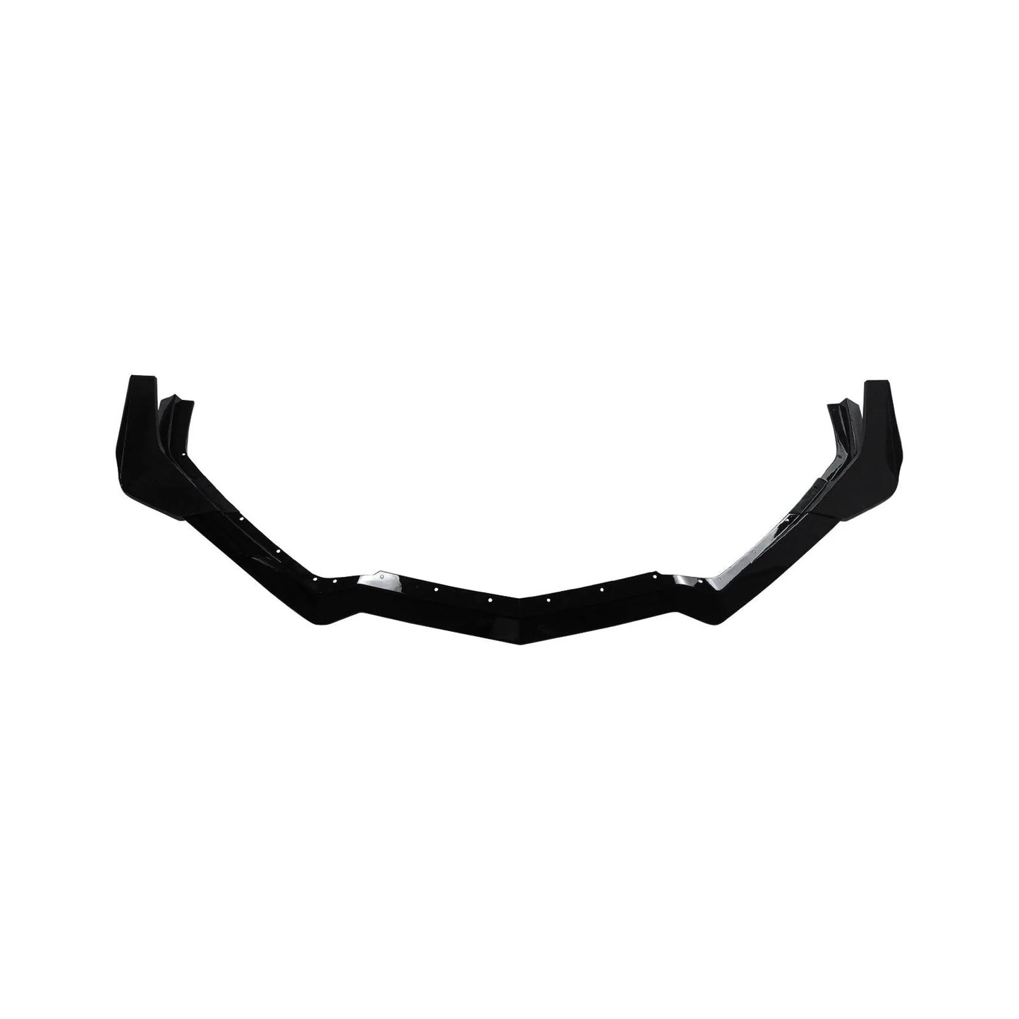 DRVYN 20-25 Corvette C8 Z51 Z07 Canard Style Gloss Black Front Bumper Lip Splitter